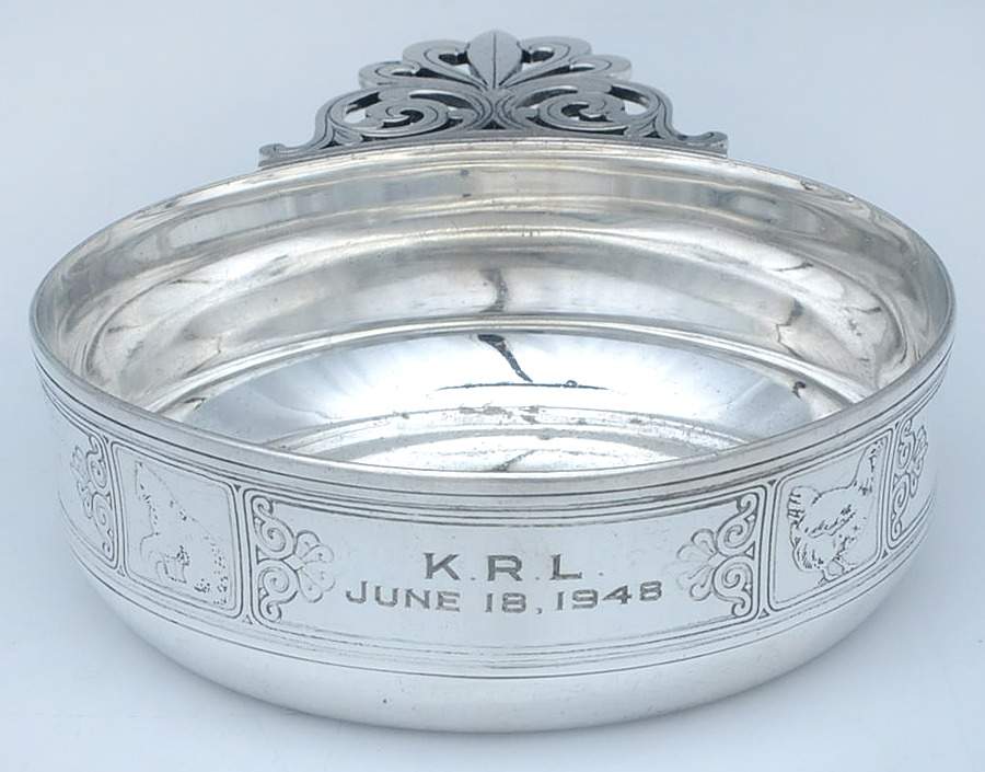 20960 (Sterling, Hollowware) 5" Porringer by Tiffany & CO SILVER-1