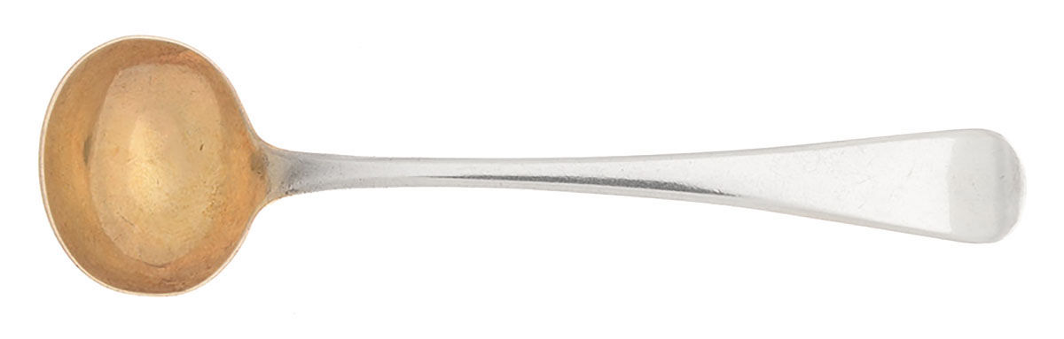 TBF5 (Sterling) Master Salt Spoon by Thomas Wilkes Barker-1