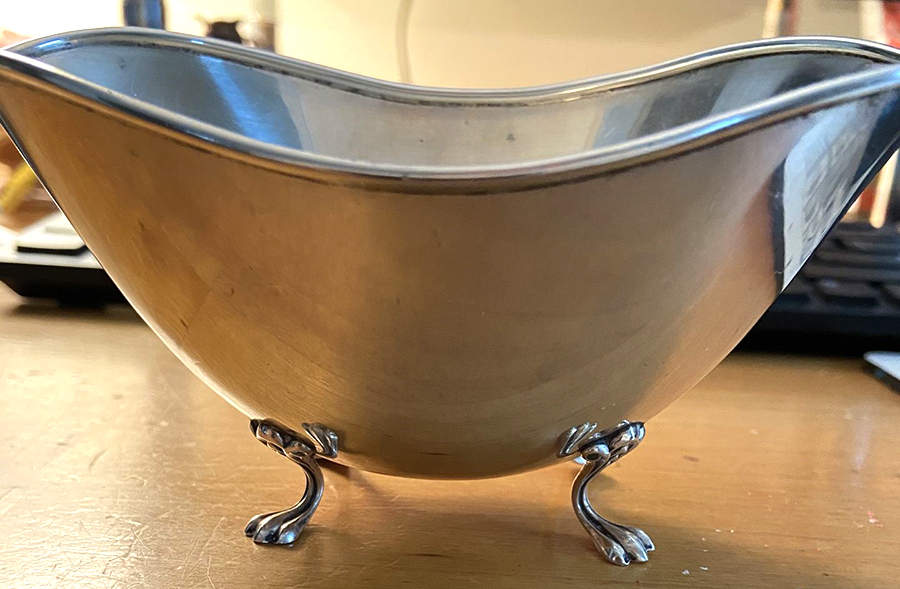 4947S (Sterling, Hollowware) Footed Sauce Boat by Towle Silver-1
