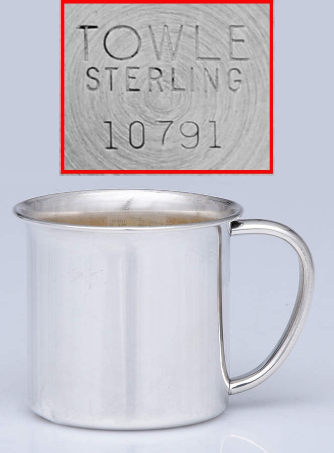 10791 (Sterling, Hollowware) Baby Cup by Towle Silver-1