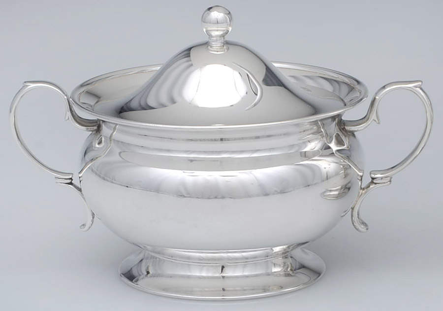 12047 (Sterling, Hollowware) Demi Sugar Bowl by Tiffany & CO SILVER-1