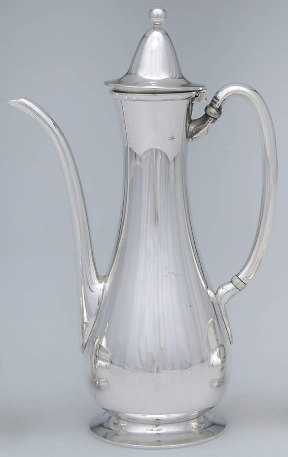 12047 (Sterling, Hollowware) Sterling Demitasse Pot by Tiffany & CO SILVER-1