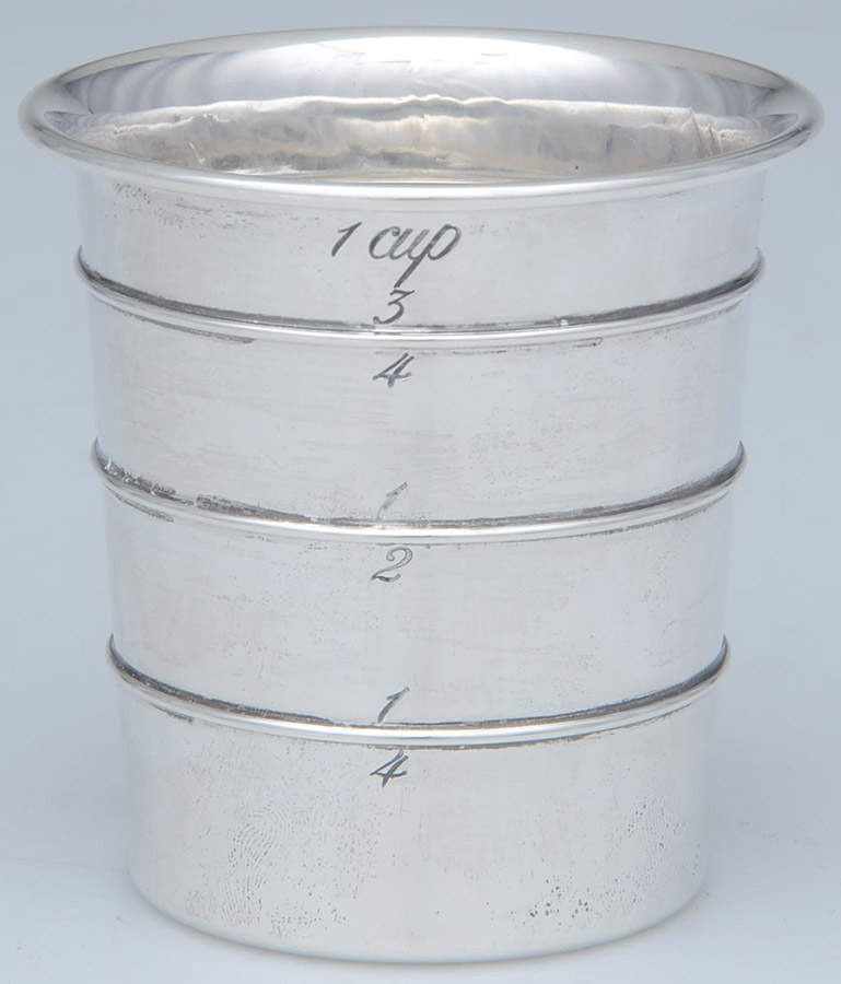 575 (Sterling, Hollowware) 1 Cup Measuring Cup by Towle Silver-1