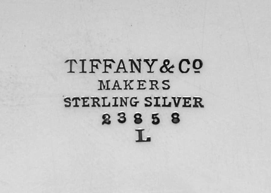 23858 (Sterling, Hollowware) 10" Square Footed Tray by Tiffany & CO SILVER-4