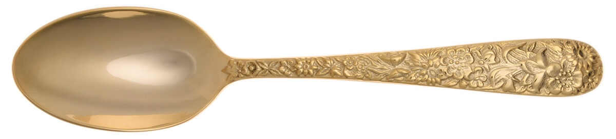 Contessina (Gold Electroplate) Place/Oval Soup Spoon by Towle Silver-1