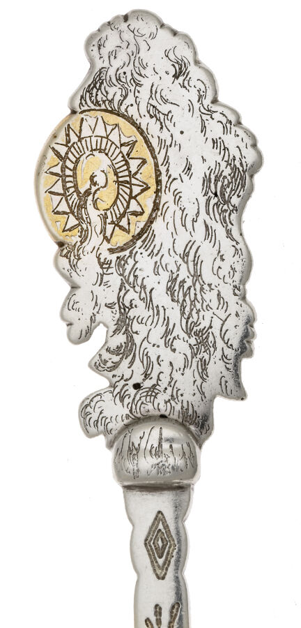 American Indian (Sterling, 1884) Solid Serving Spoon by Tiffany & CO SILVER-6