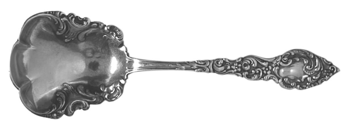 Passaic (Sterling, 1900) Solid Bon Bon Spoon by Unger Brothers-1