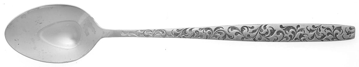 Corsican (Stainless) Iced Tea Spoon by Unknown Mfg Silver-1