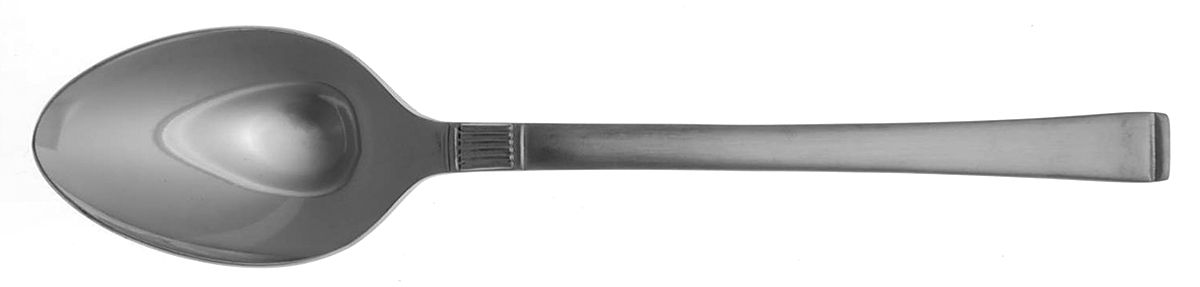 Doric (Stainless) Place/Oval Soup Spoon by Unknown Mfg Silver-1
