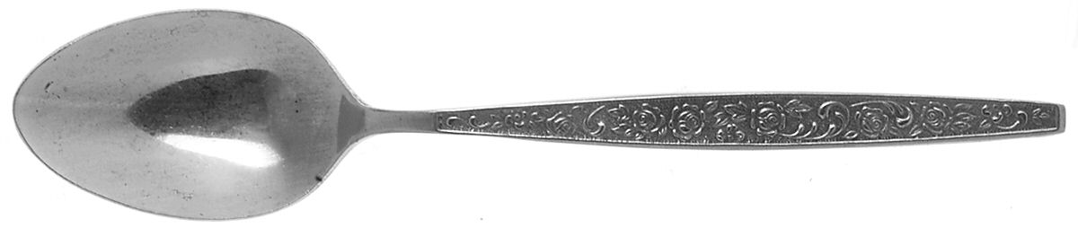 Granada Rose (Stainless) Teaspoon by Unknown Mfg Silver-1