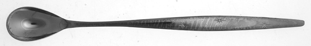 Atomic Starburst (Stainless) Iced Tea Spoon by Eldan-1