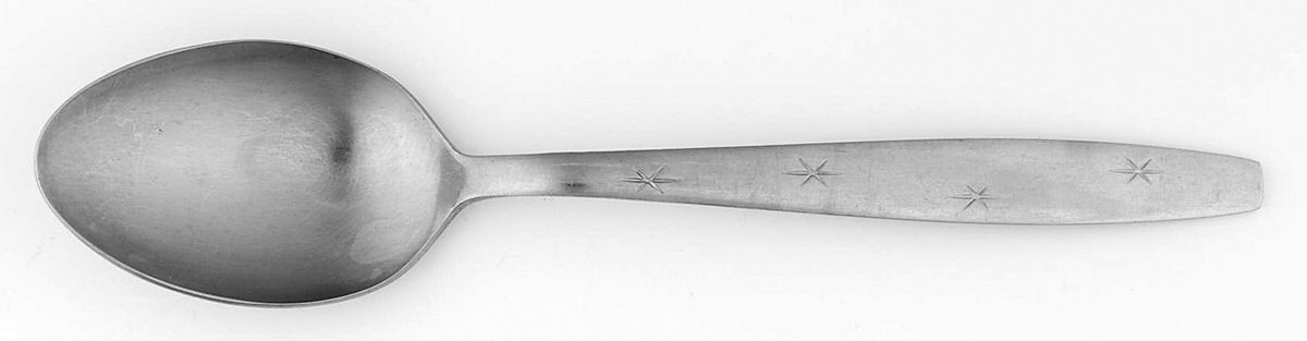 UNF74 (Stainless) Place/Oval Soup Spoon by Unknown Mfg Silver-1