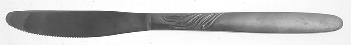 UNF83 (Stainless) Modern Solid Knife by Unknown Mfg Silver-1