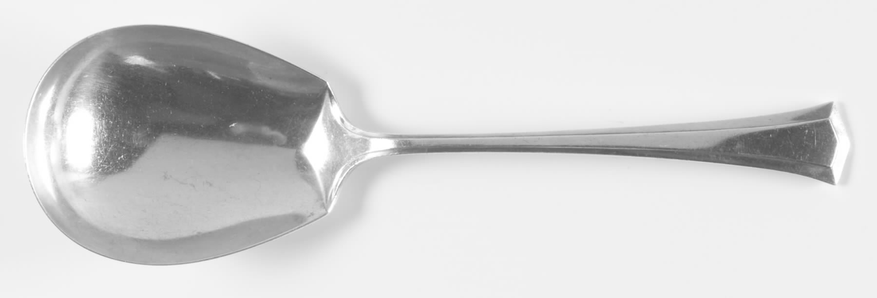 Farmington (Silverplate, 1917) Solid Smooth Casserole Spoon by Universal Silver-1