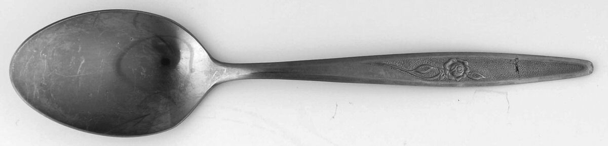 Satin Rose (Stainless) Teaspoon by Utica-1