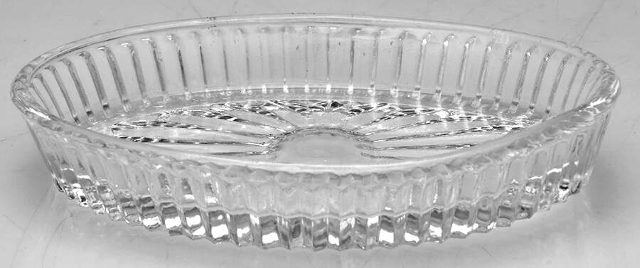 Glass and Plastic Liners (Hollowware) Oval Relish Liner by Unknown Manufacturer-1