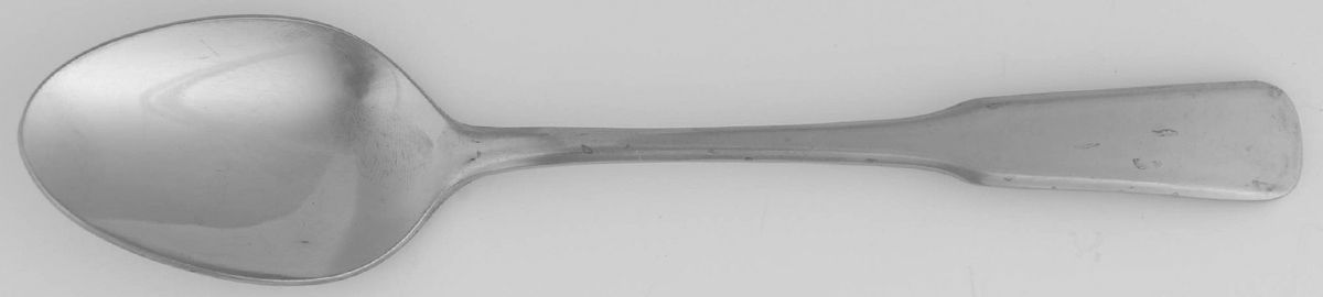 Ski & Sea (Stainless) Place/Oval Soup Spoon by Unknown Mfg Silver-1