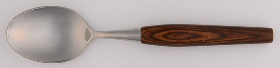 Mode Danish (Stainless) Place/Oval Soup Spoon by Unknown Mfg Silver-1