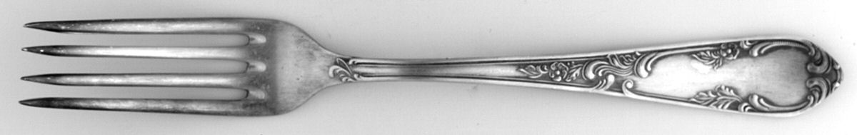 UNF626 (Silverplate) Fork by Unknown Mfg Silver-1