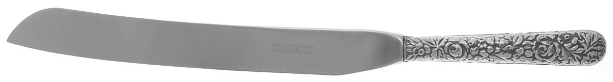 UNF881 (Sterling) Wedding Cake Knife with Stainless Blade by Unknown Mfg Silver-1