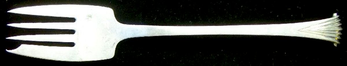 UNF1904 (Sterling) Individual Salad Fork by Unknown Mfg Silver-1