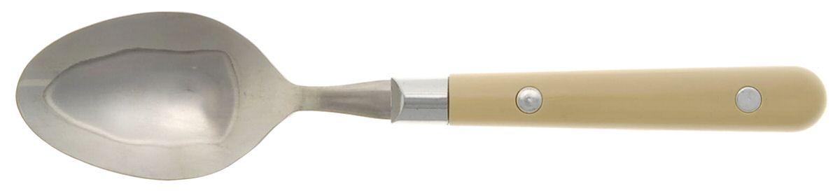 UNF1353-Cream (Stainless) Place/Oval Soup Spoon by Unknown Mfg Silver-1
