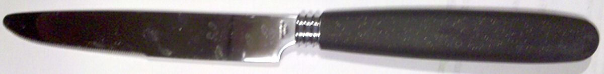 UNF1365 (Stainless) New French Hollow Knife by Unknown Mfg Silver-1