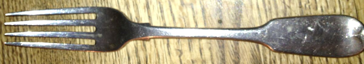 H6C1 (Sterling) Individual Salad Fork by Samuel Hayne & Dudley Cater-1