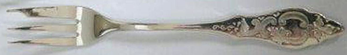HSK3 (Sterling) Individual Salad Fork by Hanseatische Silberwarenfabrik-1