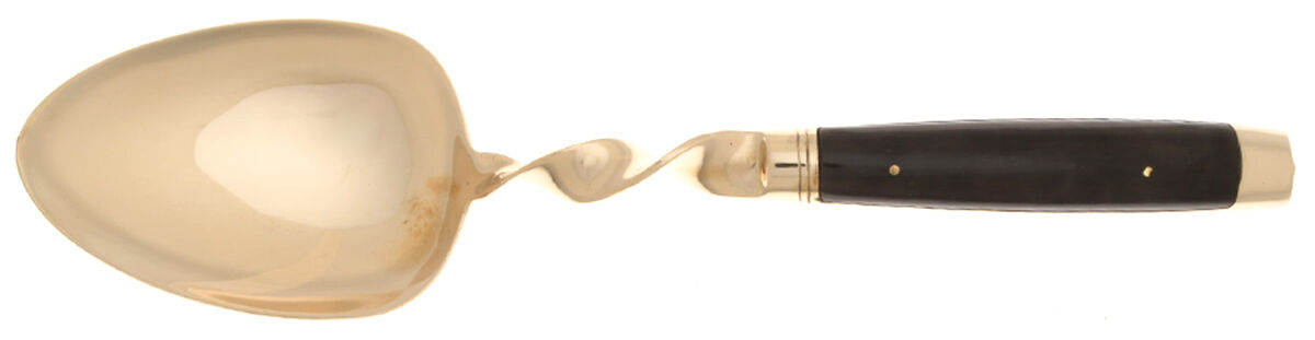 URT2 (Brass) Solid Serving Spoon by Urai Thailand-1