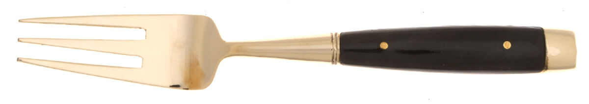 URT2 (Brass) Cocktail/Seafood Fork by Urai Thailand-1