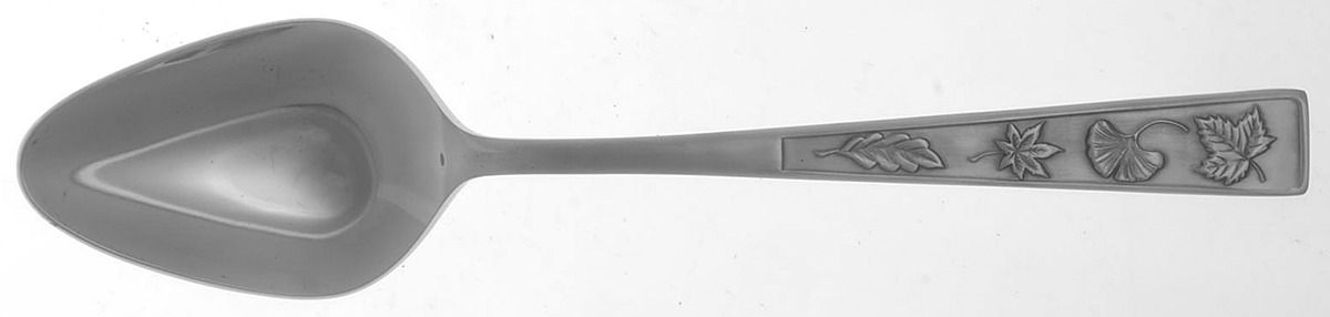 Four Seasons (Stainless) Place/Oval Soup Spoon by Vibgyor-1