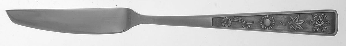 Four Seasons (Stainless) Flat Handle Master Butter Knife by Vibgyor-1