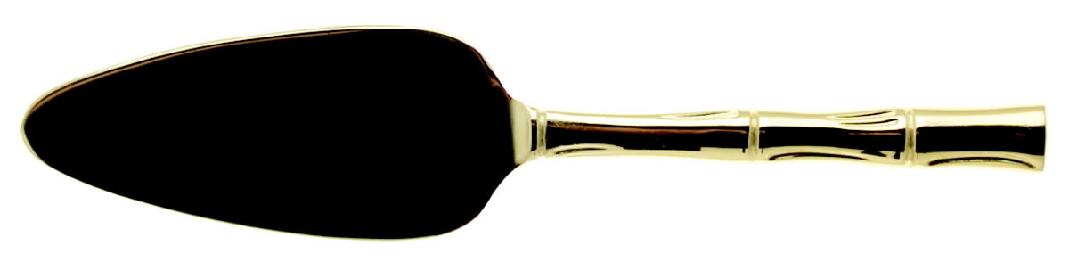 Gold Cane (Gold Electroplate) Solid Cheese Server by Viners of Sheffield-1