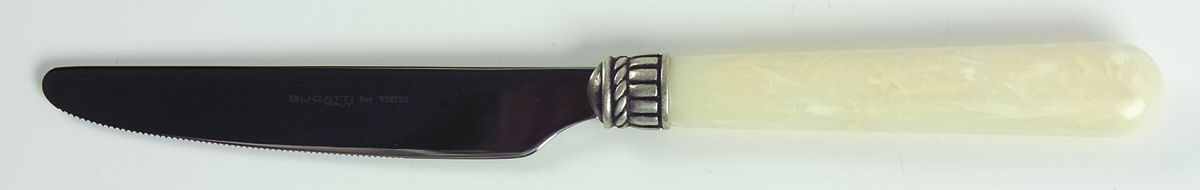 Florentine-Marbleized Ivory New French Hollow Knife by Vietri-1