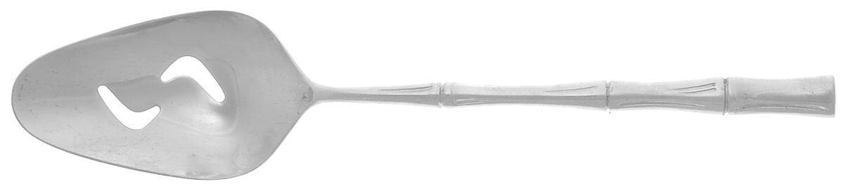 CANE (STAINLESS) Pierced Tablespoon (Serving Spoon) by Viners of Sheffield-1