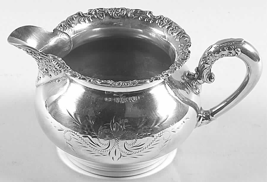 468 (Silverplate, Hollowware) Creamer by Van Bergh-1