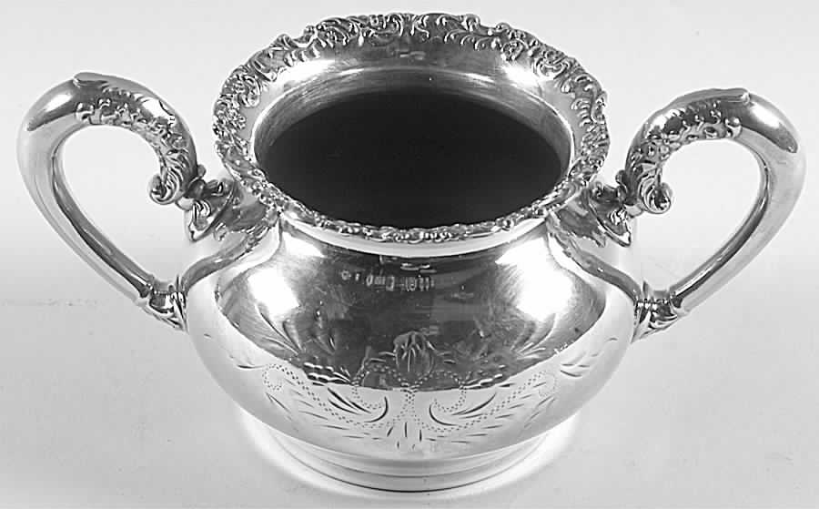 468 (Silverplate, Hollowware) Waste Bowl by Van Bergh-1