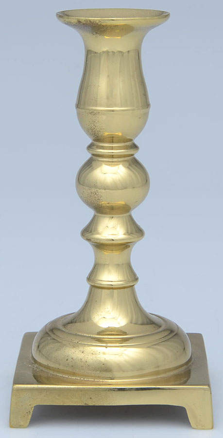 Brassware Collection (Hollowware) 6" Candlestick by Virginia Metalcrafters-1