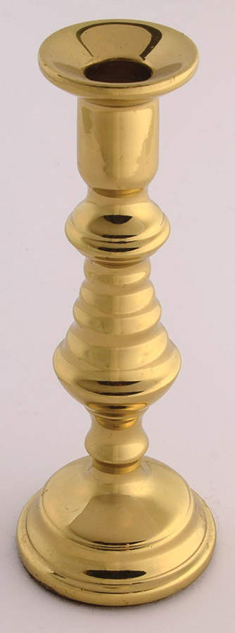 Brassware Collection (Hollowware) 4" Candlestick by Virginia Metalcrafters-1