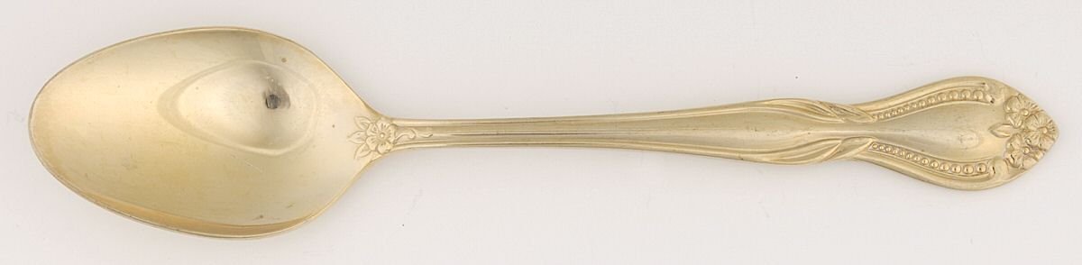 VS36 (Gold Electroplate) Teaspoon by Viners of Sheffield-1