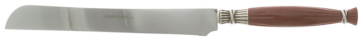 Dolce Vita-Red (Stainless) Cake Slicer with Stainless Blade by Vietri-1