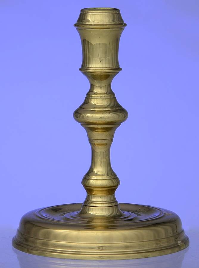 Colonial Williamsburg Brass Candlesticks 5" Candlestick by Virginia Metalcrafters-1