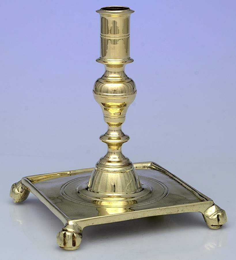 Colonial Williamsburg Brass Candlesticks 6" Candlestick by Virginia Metalcrafters-1