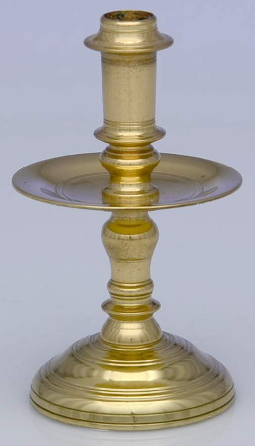 Colonial Williamsburg Brass Candlesticks 4" Candlestick by Virginia Metalcrafters-1