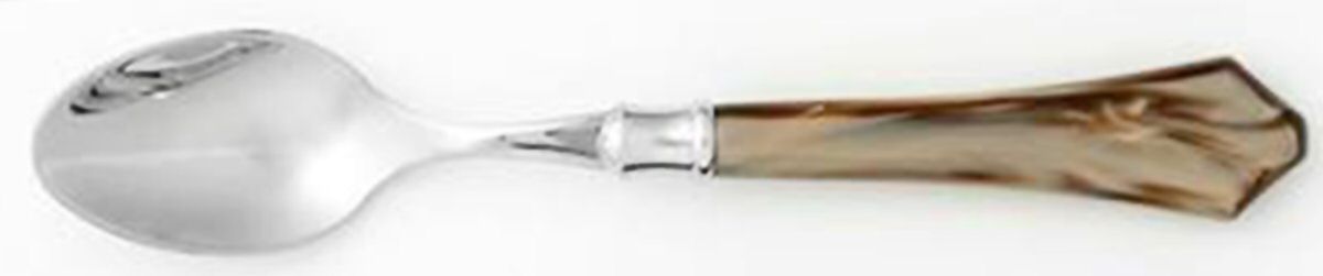 Verona-Taupe (Stainless, Acrylic) Teaspoon by Vietri-1