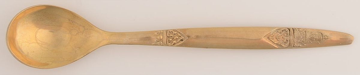 Gold Angel (Bronzeware) Teaspoon by Vu Bronzeware-1