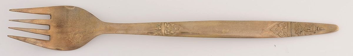 Gold Angel (Bronzeware) Fork by Vu Bronzeware-1