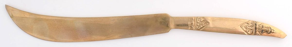 Gold Angel (Bronzeware) Small Solid Steak Carving Knife by Vu Bronzeware-1