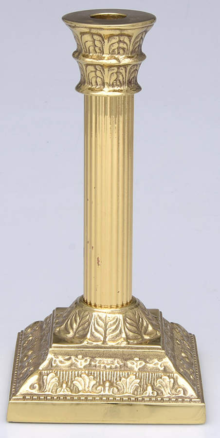 The Mount Vernon Candlestick (Brass, Hollowware) 9" Candlestick by Virginia Metalcrafters-1